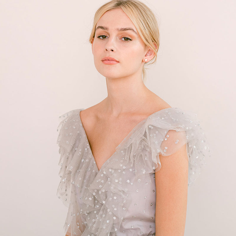 Camila crystal bridal stud earrings - Liberty in Love