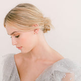 Camila crystal bridal stud earrings - Liberty in Love