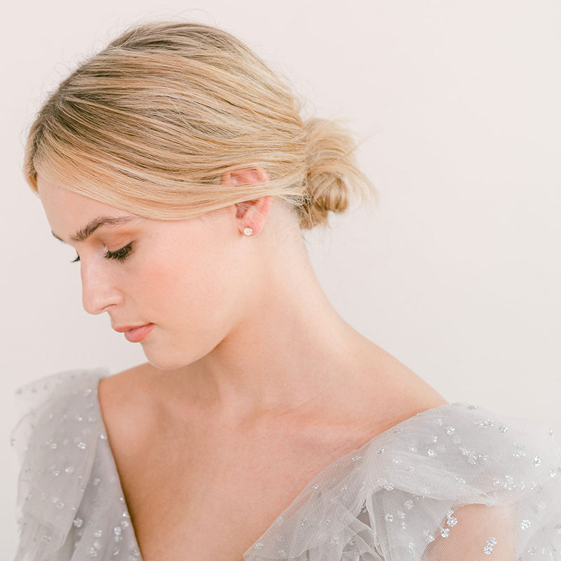 Camila crystal bridal stud earrings - Liberty in Love