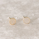 Camila crystal bridal stud earrings - Liberty in Love