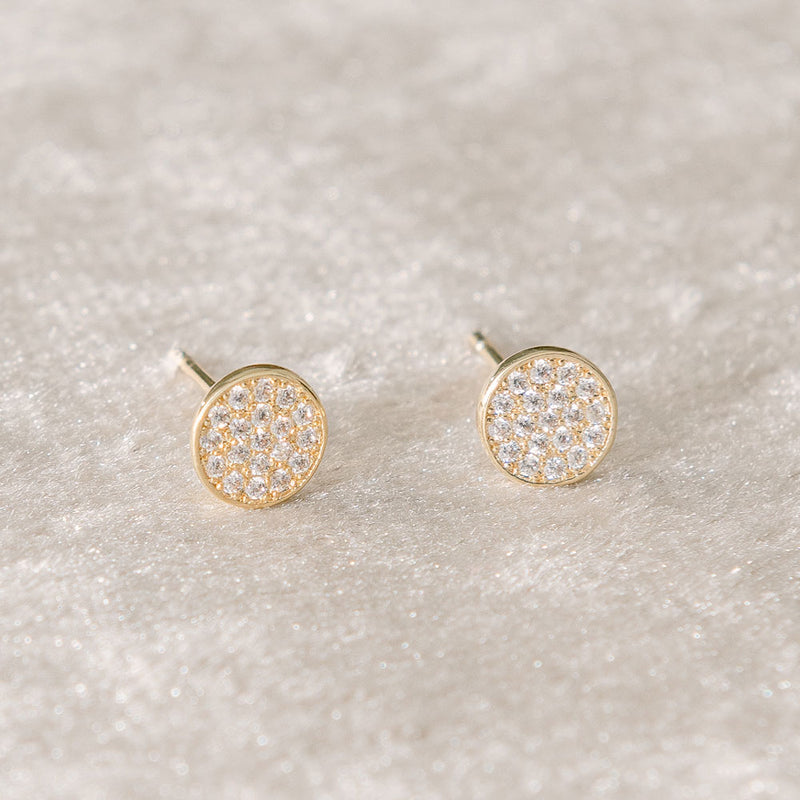 Camila crystal bridal stud earrings - Liberty in Love