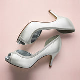 Carrie shimmer peep-toes - Liberty in Love