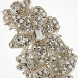 Casablanca embellished floral cluster bridal headpiece - Liberty in Love