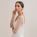 Caulfield bridal stud earrings - Liberty in Love