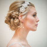 Cecily pearl and diamante floral motif headband - Liberty in Love