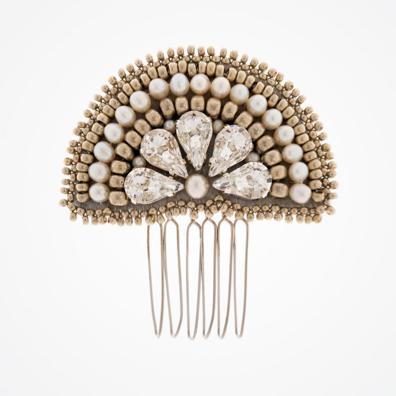 Charleston fan-shaped comb - Liberty in Love