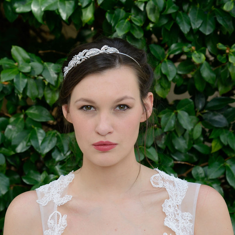 Charlize crystal embellished headpiece - Liberty in Love