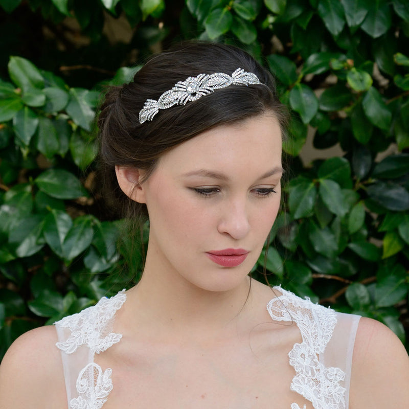 Charlize crystal embellished headpiece - Liberty in Love