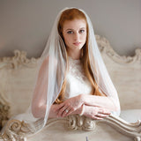 Cheerfulness diamante tulle veil - Liberty in Love