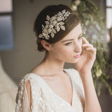 Chenni statement crystal bridal headdress - Liberty in Love