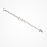 Cherish cubic zirconia flower bracelet - Liberty in Love