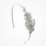 Cherish crystal and pearl floral bridal headband - Liberty in Love
