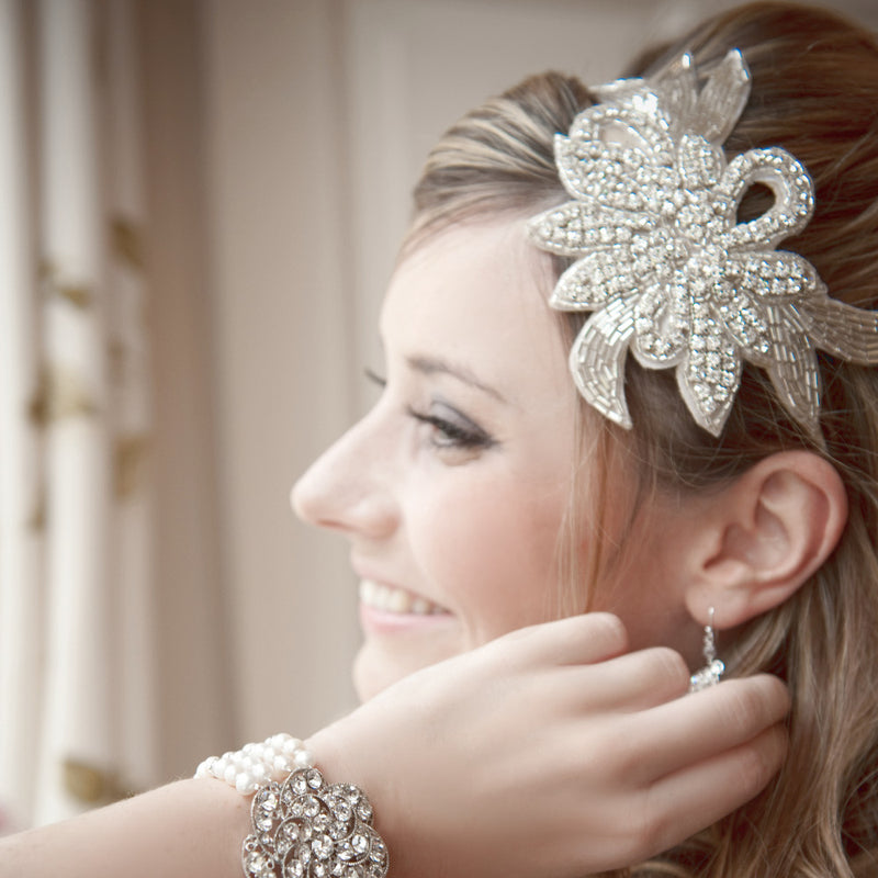 Emma vintage wedding headband - Liberty in Love