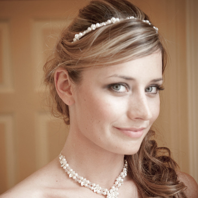 Sparkle pearl tiara headband - Liberty in Love