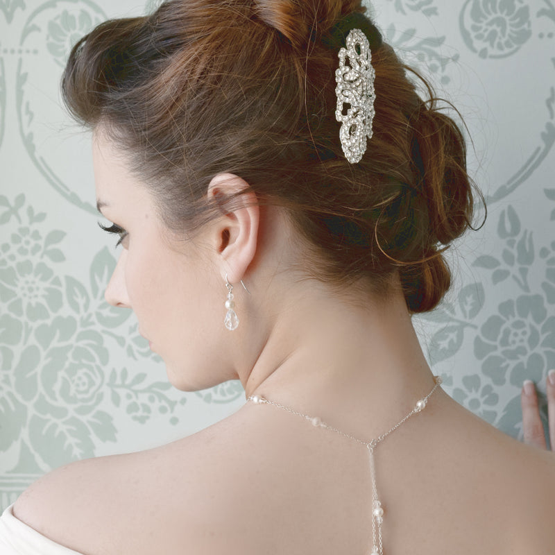 Sylvia vintage wedding hair comb - Liberty in Love