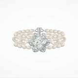 Viola II pearl wedding bracelet - Liberty in Love
