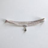 Chie crystal droplet champagne band garter - Liberty in Love