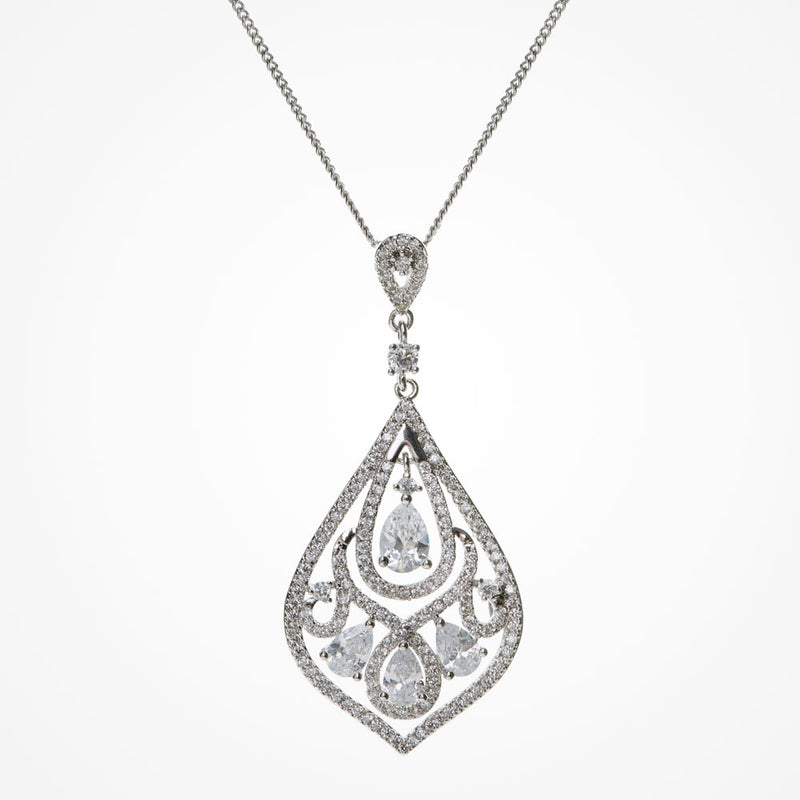 Chinatown crystal pendant necklace - Liberty in Love