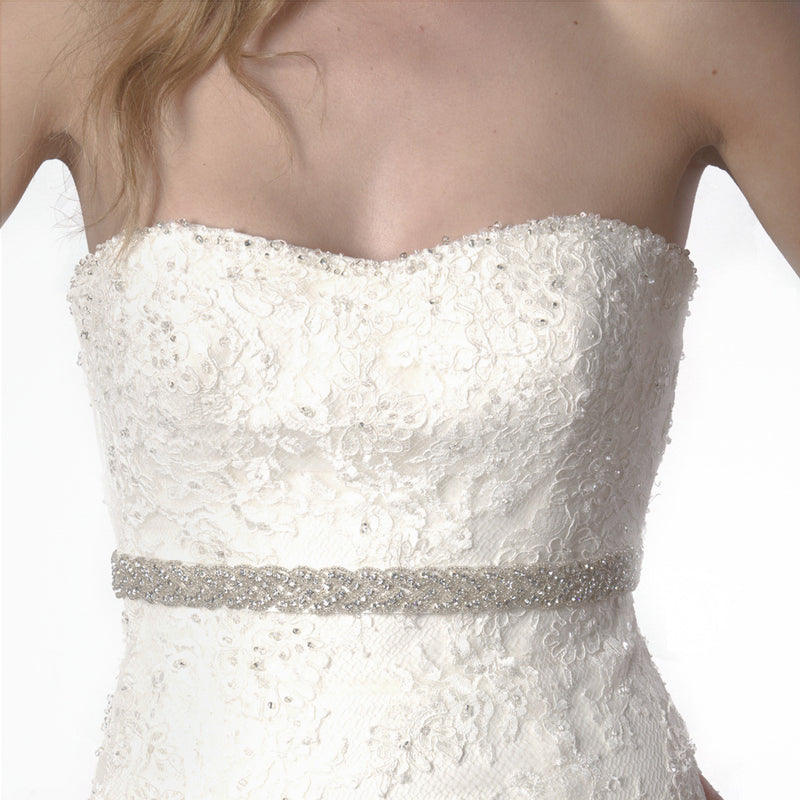Chloe wedding dress belt - Liberty in Love