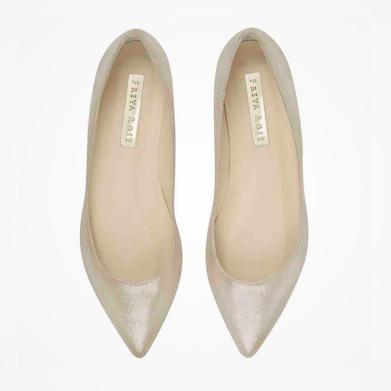 Champagne flats hot sale