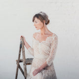 Classic ivory birdcage veil - Liberty in Love
