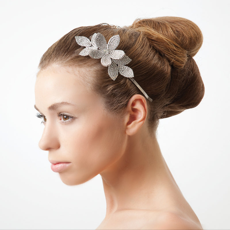 Claudia crystal flower headband - Liberty in Love