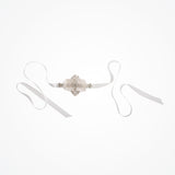 Clementine floral and crystal headpiece - Liberty in Love