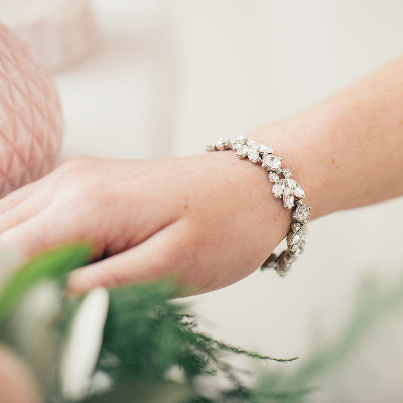 Clustered crystal bracelet - Liberty in Love