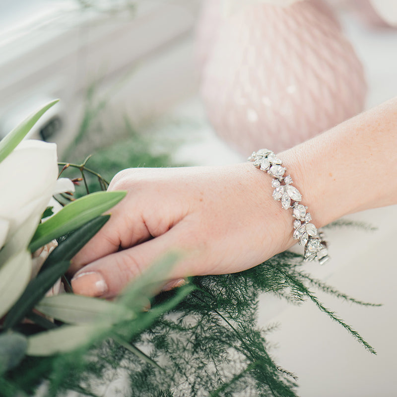 Clustered crystal bracelet - Liberty in Love