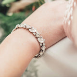 Clustered crystal bracelet - Liberty in Love
