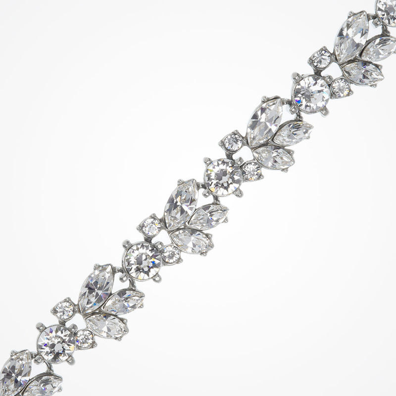 Clustered crystal bracelet - Liberty in Love