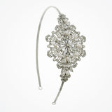 Colette deco crystal and pearl headpiece - Liberty in Love