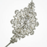 Colette deco crystal and pearl headpiece - Liberty in Love
