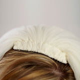 Gwyneth silk tulle veil with lace trim - Liberty in Love