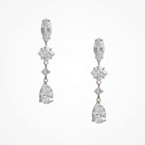 Cooper crystal linear drop earrings - Liberty in Love