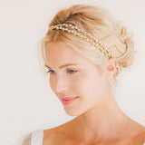 Coral bohemian headpiece - Liberty in Love