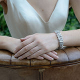 Côte d'Azur cubic zirconia bracelet - Liberty in Love