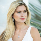 Cotton Club crystal teardrop earrings - Liberty in Love