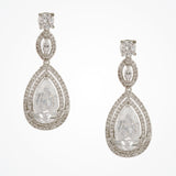 Cotton Club crystal teardrop earrings - Liberty in Love