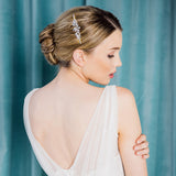Crawley crystal embellished gold comb - Liberty in Love