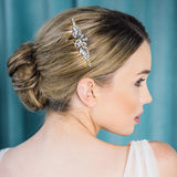 Crawley crystal embellished gold comb - Liberty in Love