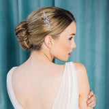 Crawley crystal embellished gold comb - Liberty in Love