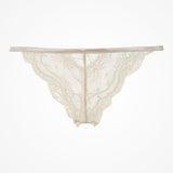 Creme brulee lace and crystal detail brief - Liberty in Love