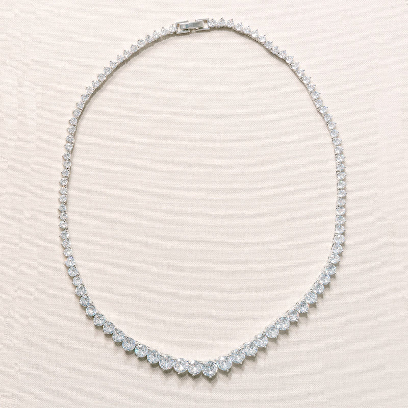 Silver Choker Collar Necklace - 12mm – Mon Bijoux