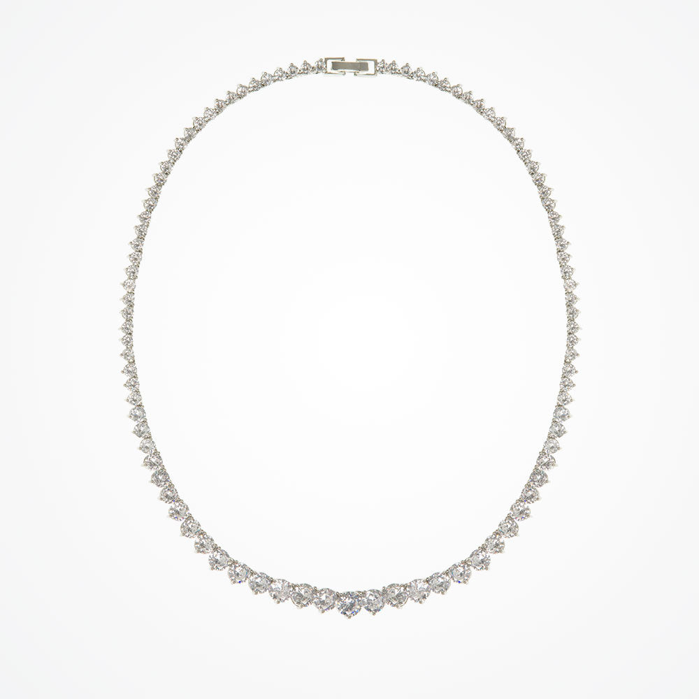 Cressida graduated crystal collar necklace | Aria – Liberty in Love