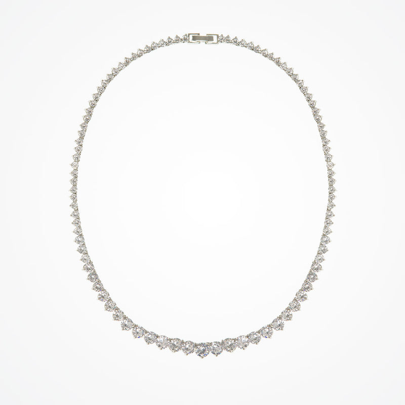 Cressida graduated crystal collar necklace - Liberty in Love