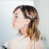 Crystal cluster drop earrings - Liberty in Love