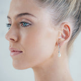 Libby crystal embellished pearl drop earrings - Liberty in Love