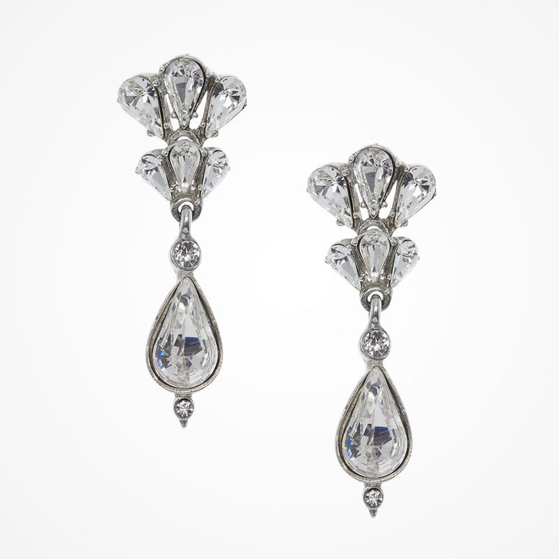 Crystal stream earrings - Liberty in Love