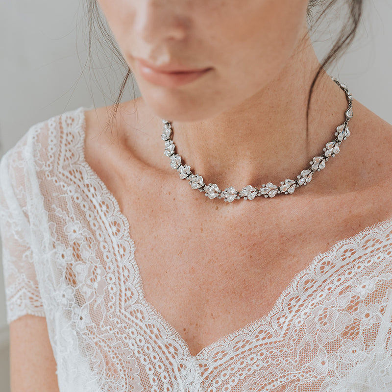 Crystal vine necklace - Liberty in Love